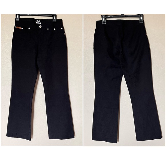 Dolce & Gabbana D&G Floral Paisley Jacquard Tailored Trouser Pants Black - Picture 4 of 17